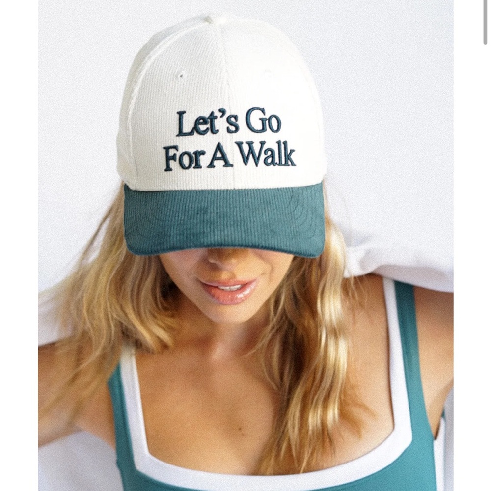 Brand New- Yellow The Label- Lets go for a walk cord hat